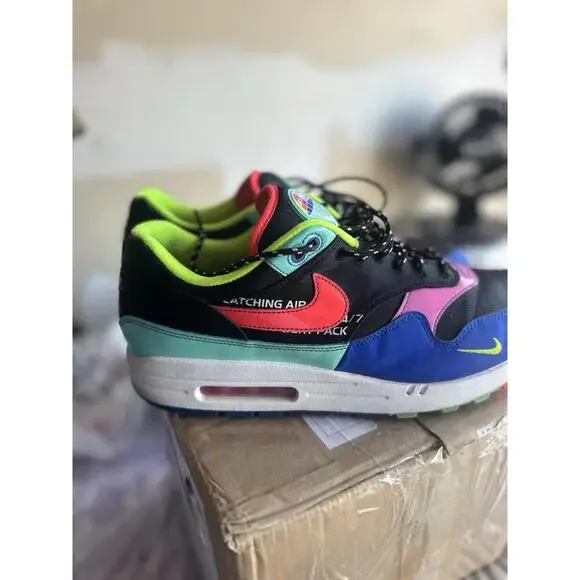 Nike Air Max 1‎ CU4713-001 Sketch Multi Color Men’s Size 13 Sneakers